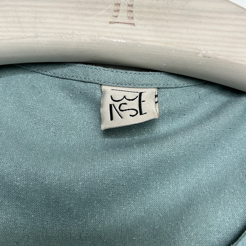 Baserange Draped Silk Top - Picture 3 of 8